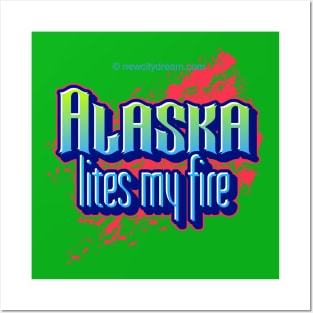 Alaska Lovers show your colors! Posters and Art